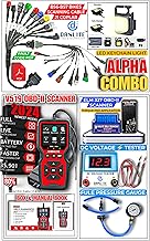 Danlite V519 OBD-II Scanner with BS6 BS7 Bike Scanning 21 Coplar Cableb Hero Suzuki Yamaha KTM with ELM 327 Dual Scanner Kit OBD-II Diagnostic Tools [New Update Bikes]