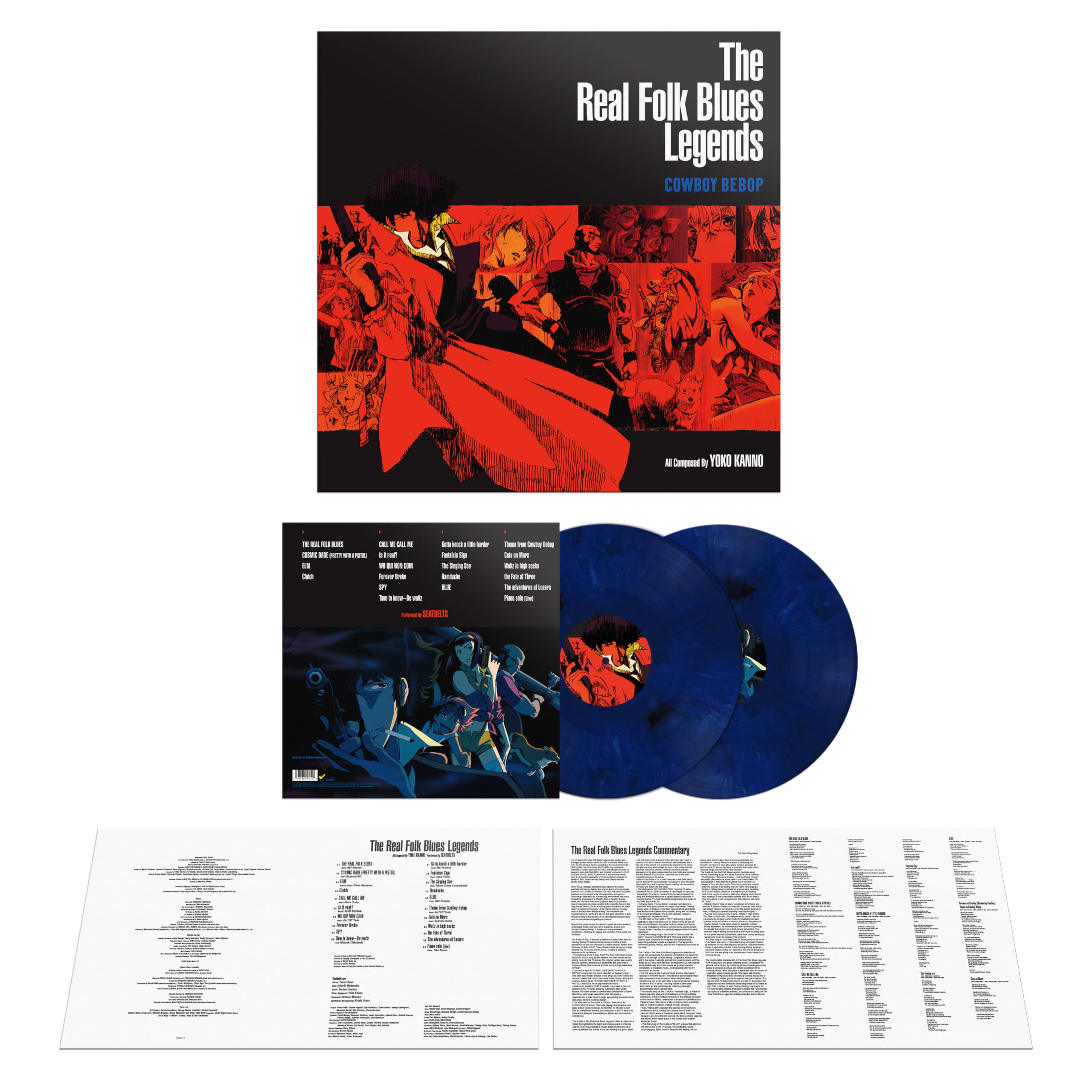 COWBOY BEBOP / レコード2枚セット Amazon.co.jp: Cowboy Bebop: The Real Folk Blues Legends [Analog