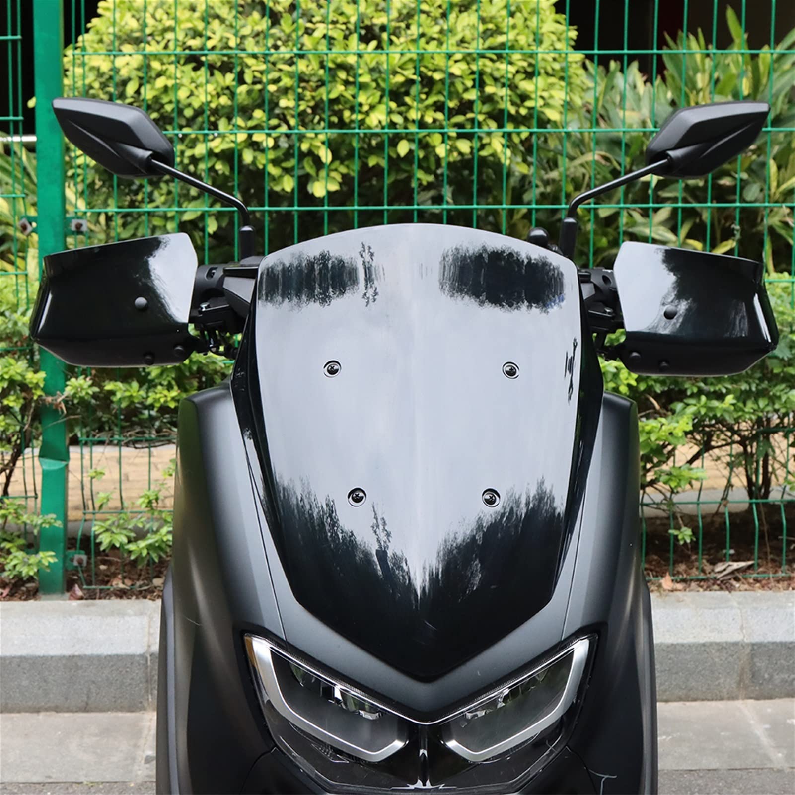 Handschutz Für Honda Forza 125 FORZA300 Integra 750S PCX 125 150 X-ADV Griffschutz Handschützer Lenkerschutz Schmücken (Color : Black)