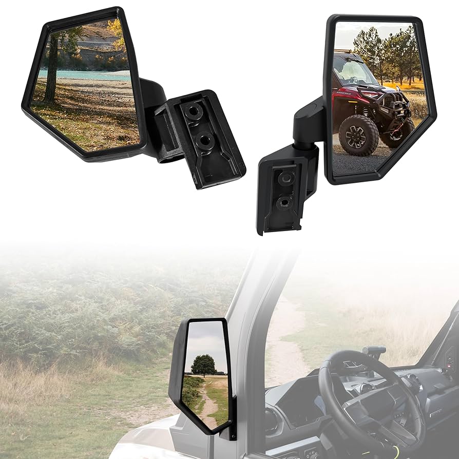 Amazon.com: POKIAUTO Side Mirrors for Polaris Ranger XD 1500