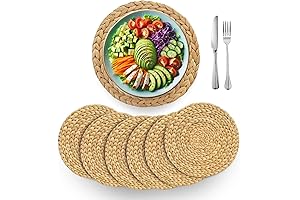 Rattan Charger Plates: Enhance Your Dining Experience with Boho Chic
