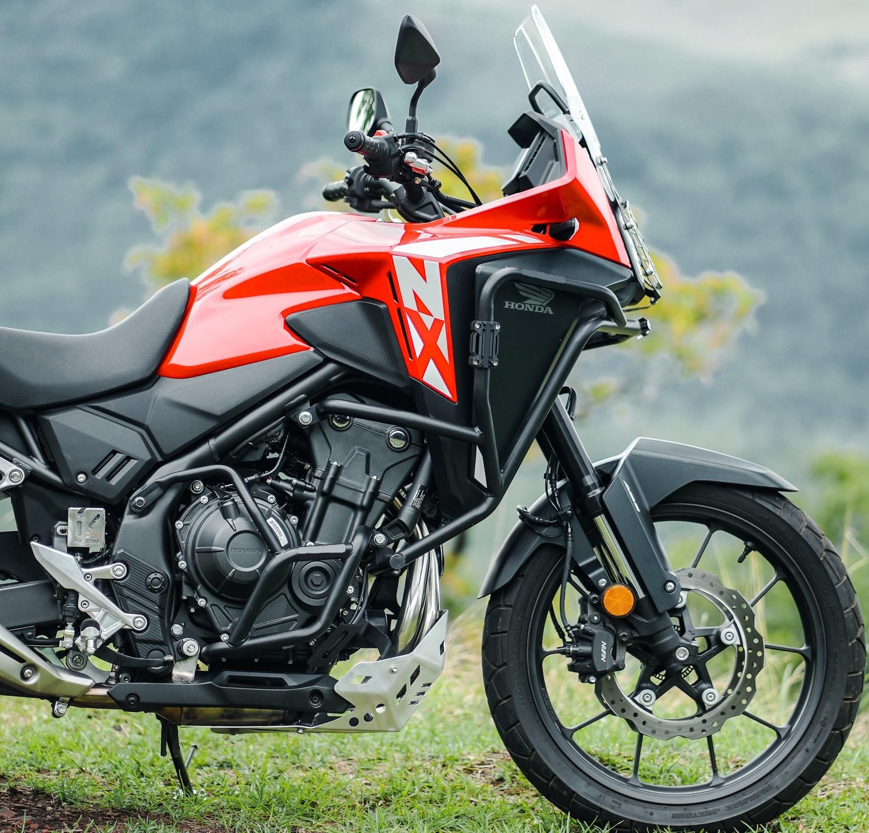 Upper & Lower Crash Guard Compatible with HONDA NX 500