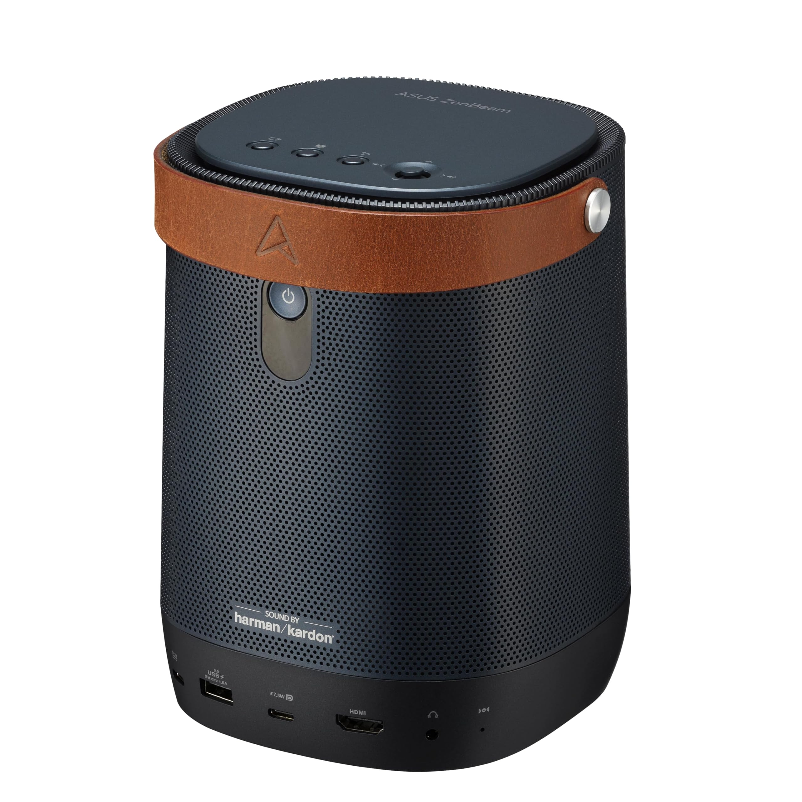 ASUS ZenBeam Latte L2 przenośny projektor Wi-Fi, jasność 600 lumenów, HDMI, USB, Bluetooth, do 3 godzin pracy na baterii, czarny