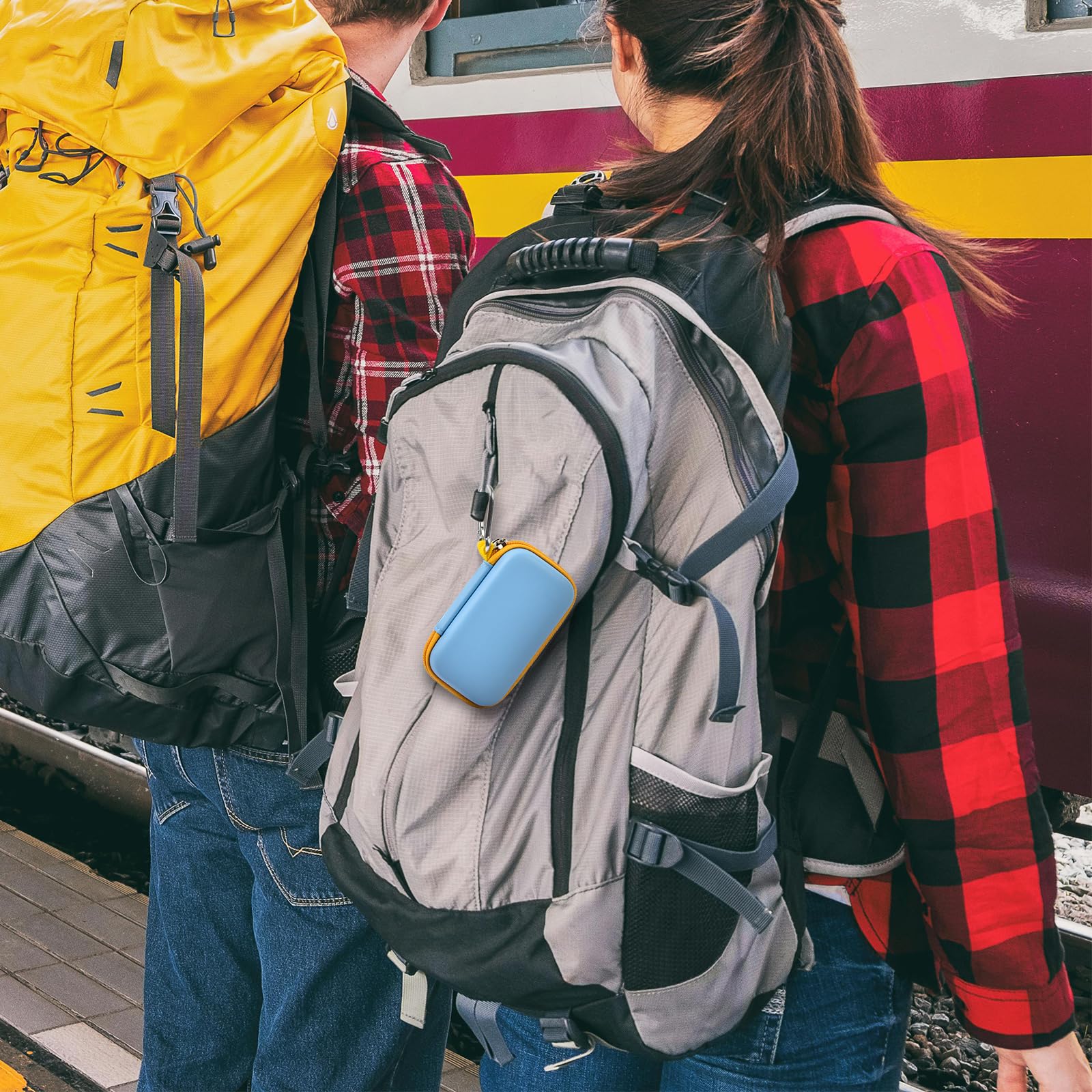 Boobowl SSD Tasche Für 2 SanDisk Extreme Portable - Schutzhülle Für Externe Festplatten