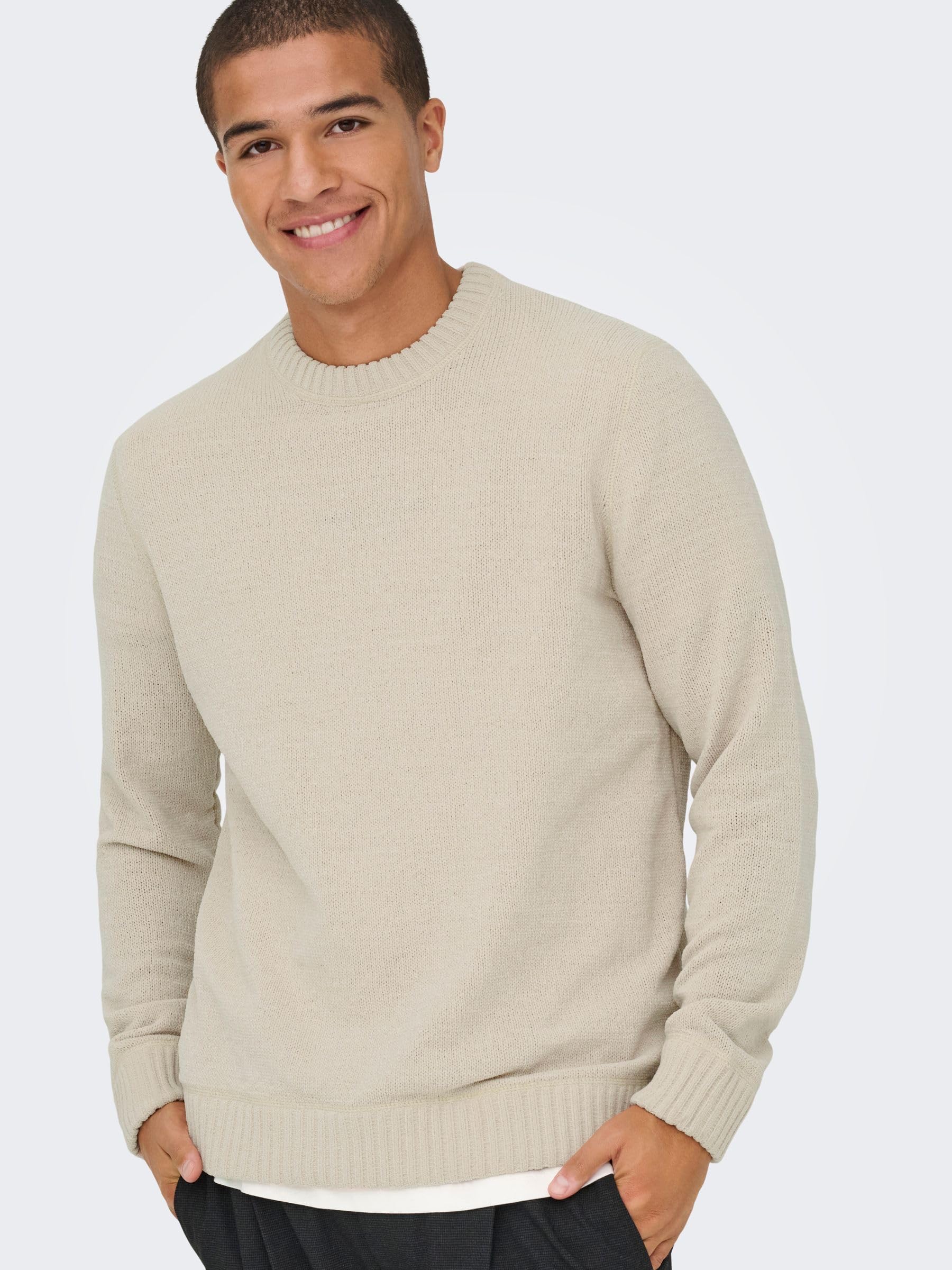 Only & Sons Male Strickpullover ONSETHAN Pullover