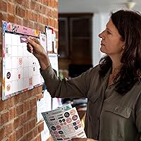 Vista 2 de Calcomanías estéticas para planificador mensual, más de 1100 hermosos accesorios de diseño que mejoran y optimizan tu agenda, diario y calendario