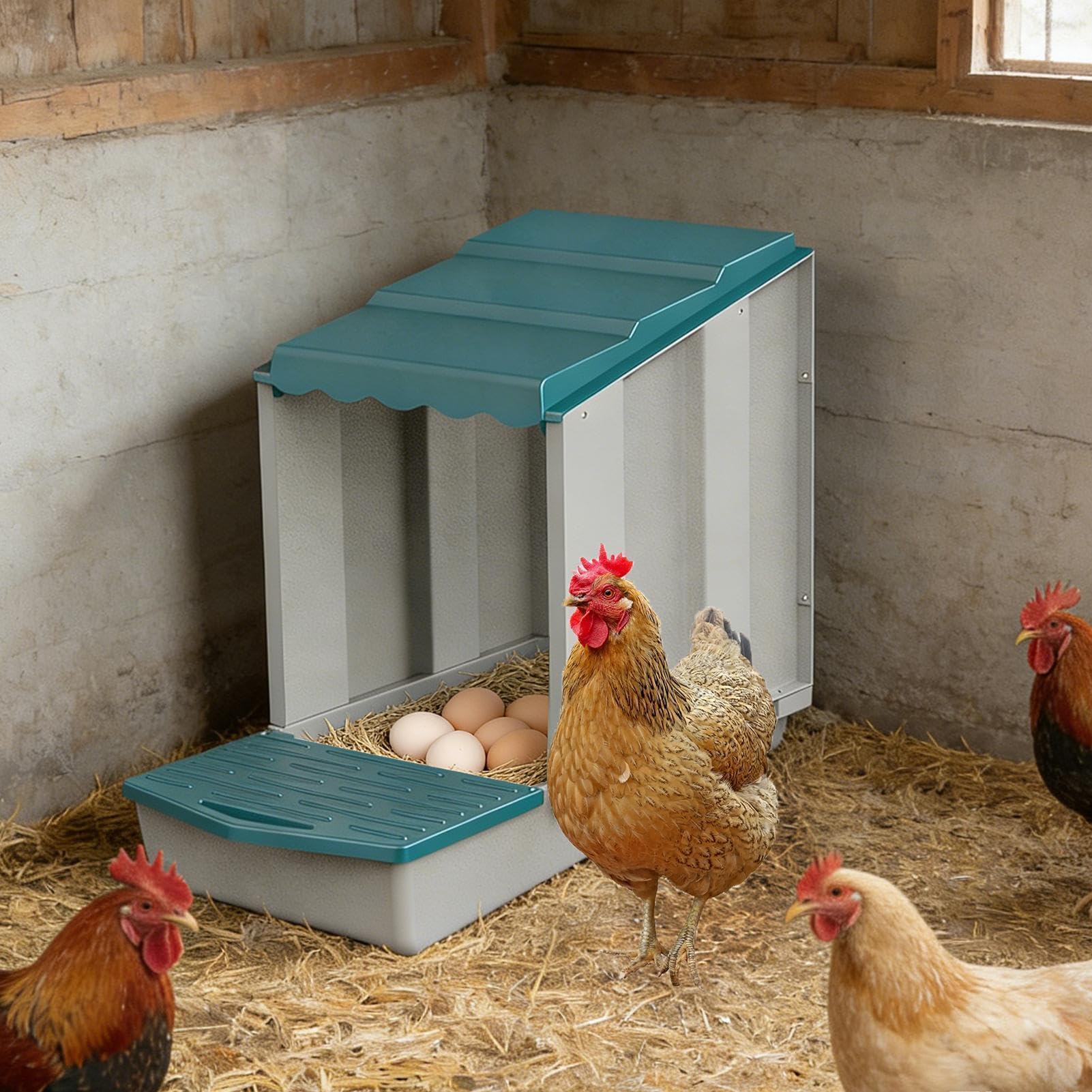 per Galline Singolo Impermeabile per Anatre | per Allevatori, Proprietari di Casa, Fattoria, Giardino, Campo per Pollai Mobili, Covatoi e Aziende Agricole