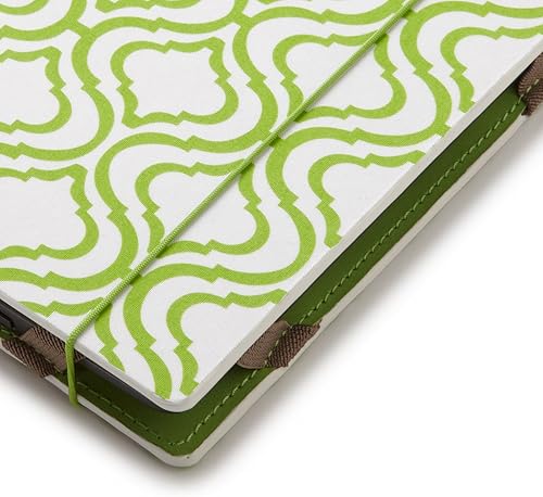 Miniatura 3 de Hansen Cover White & Lime Trellis Print (se adapta a Kindle, Paperwhite y Touch)