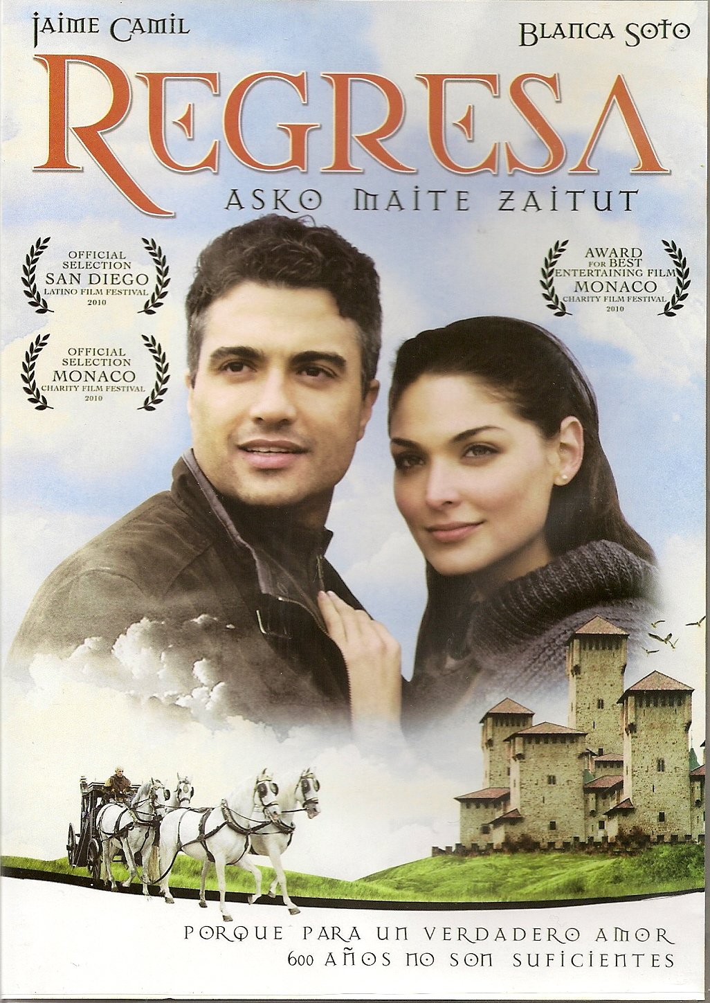 Regresa [*Ntsc/region 1 & 4 Dvd. Import-latin America] Jaime Camil, Blanca Soto (English subtitles) [DVD]
