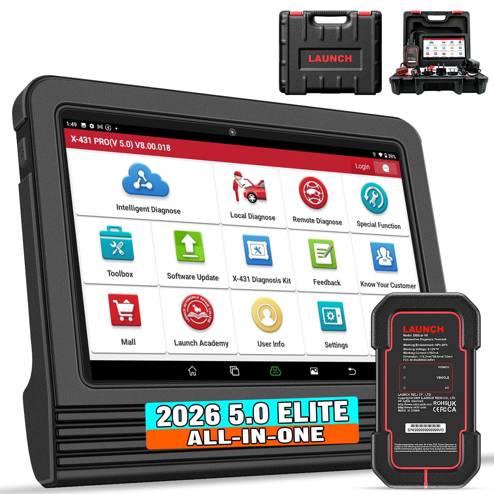 LAUNCH X431 PRO V5.0