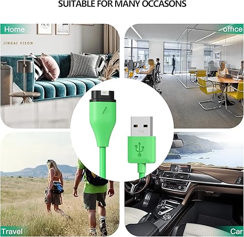 Miniatura 7 de AWINNER Compatible con el cable cargador de reloj Garmin (USB A -2 unidades)