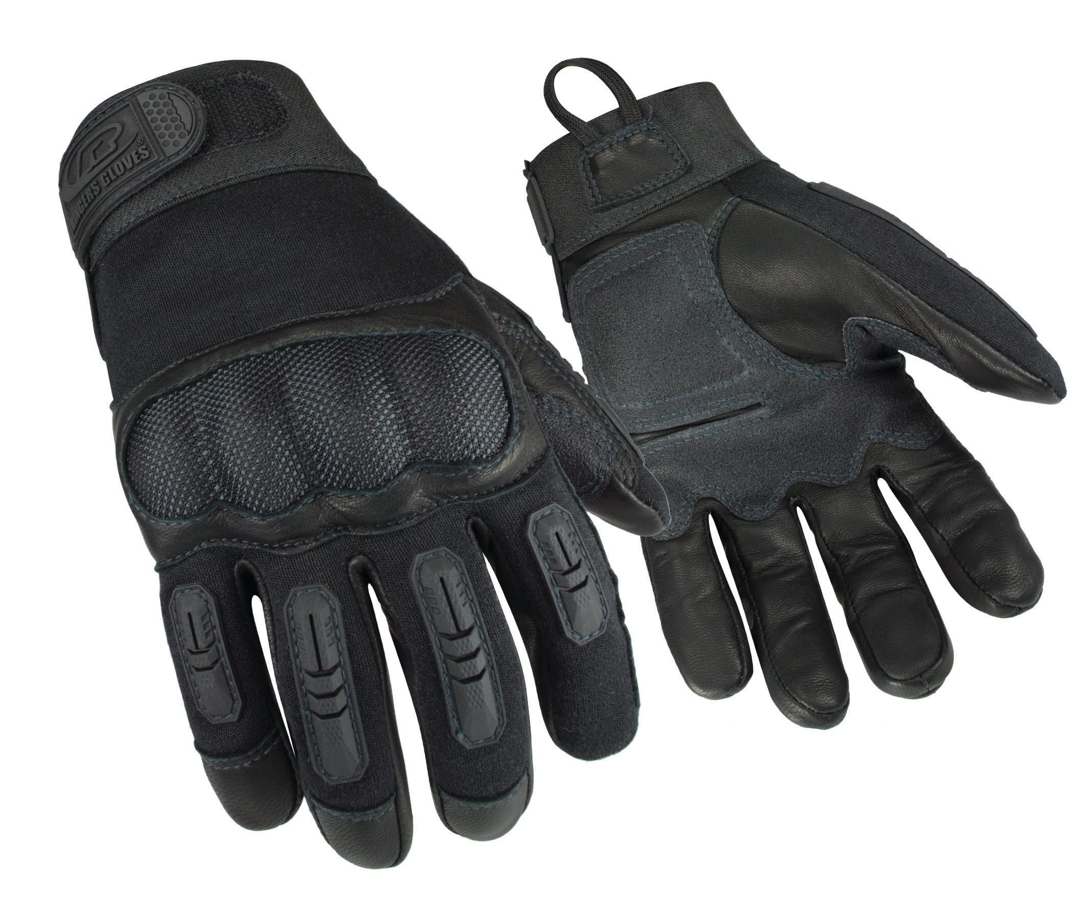 Ansell Ringers Series Gants De Sécurité Polyvalents, Gants De Travail Extra Résistants, Gants Touchscreen, Gants Hommes Femmes, Noir (1 Paire)