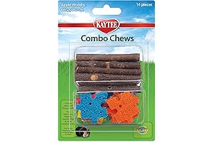 Kaytee Combo Chew | Two Flavors for Small Pets' Dental Health