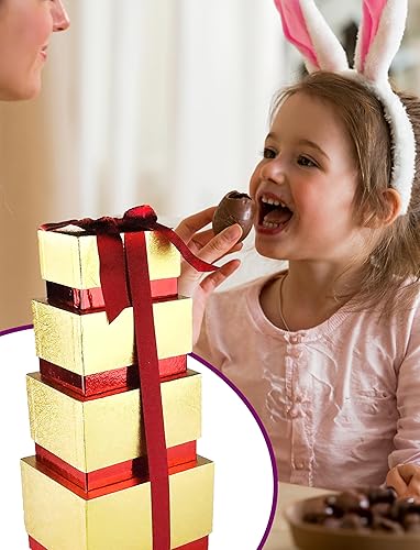 Miniatura 4 de Cesta de regalo de comida gourmet, 4 cajas de palomitas de maíz, chocolate, patatas fritas, pistachos, maní, caja de aperitivos, golosinas dulces y