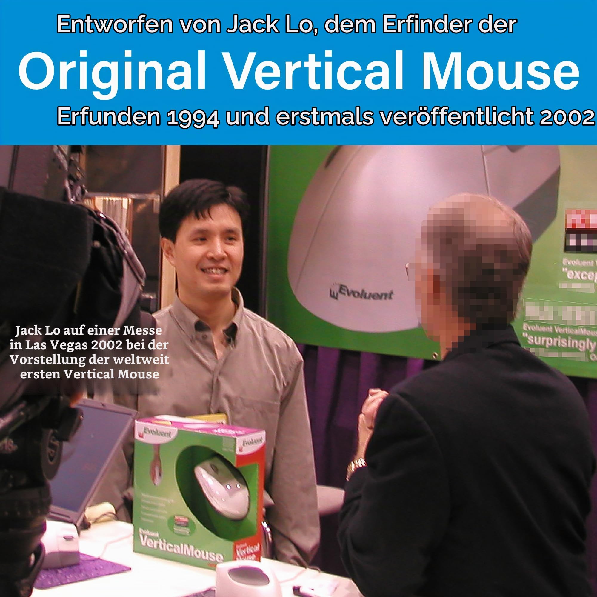 Evoluent Vertical Mouse 4 Small Wireless, VM4SW, Schwarz