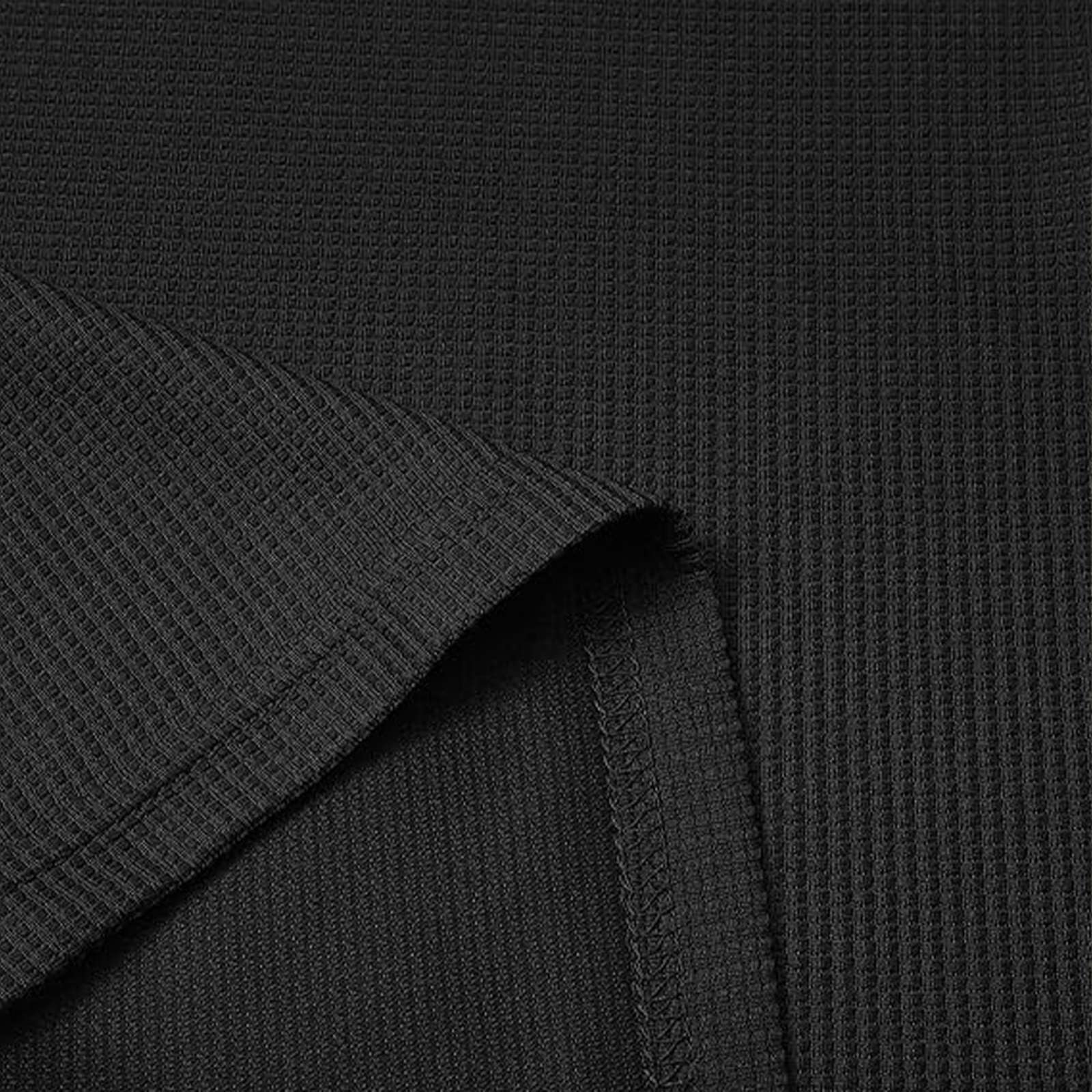 Generico Tuta Uomo Estiva Completo 2 Pezzi Polo a Manica Corta con Zip e Pantaloncini Casual Set Sportivo Texture a Nido d'Ape Abbigliamento Mare e Tempo Libero Traspirante