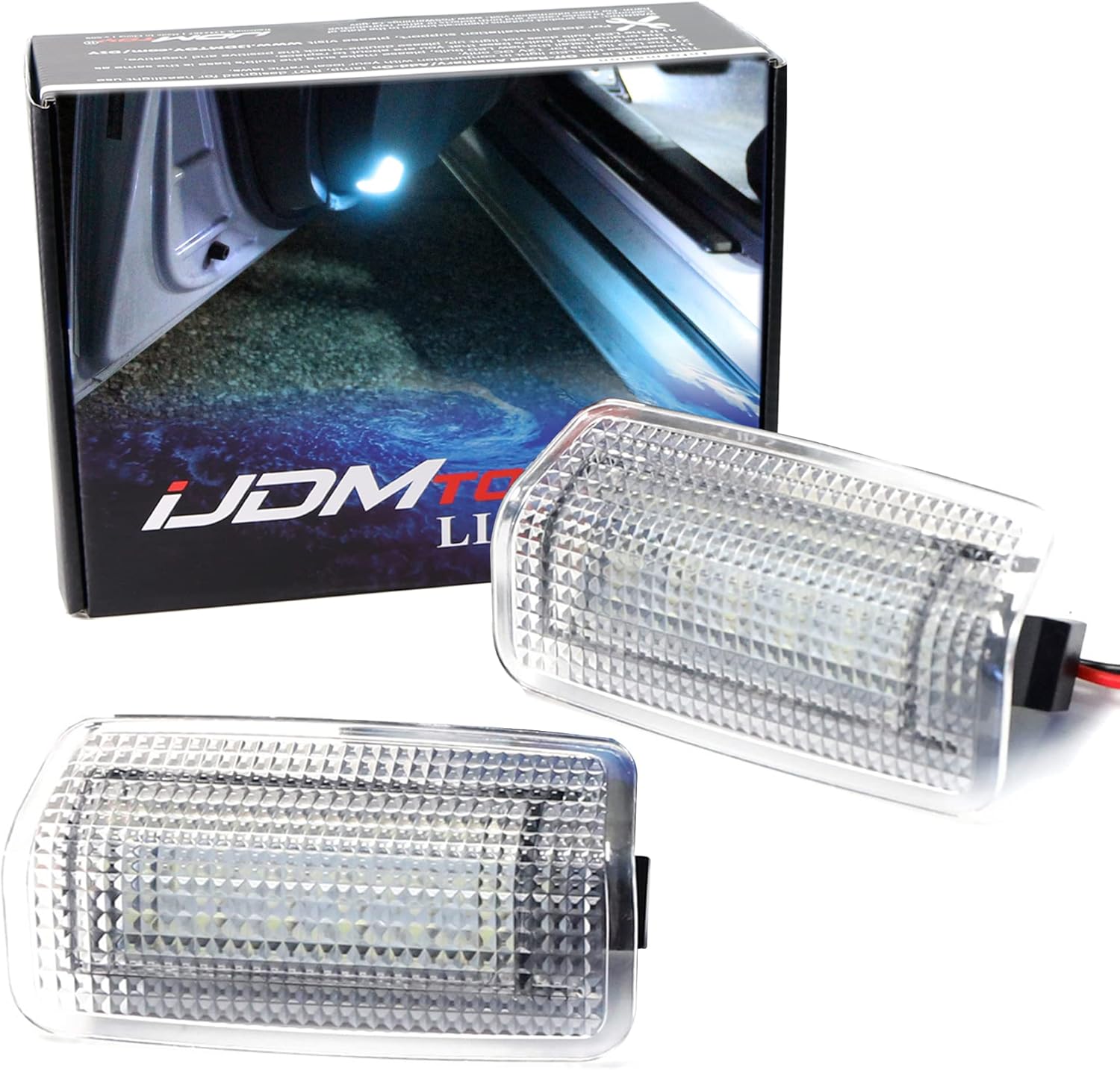 iJDMTOY (2 Full LED Side Door Courtesy Light Assy Compatible with Lexus