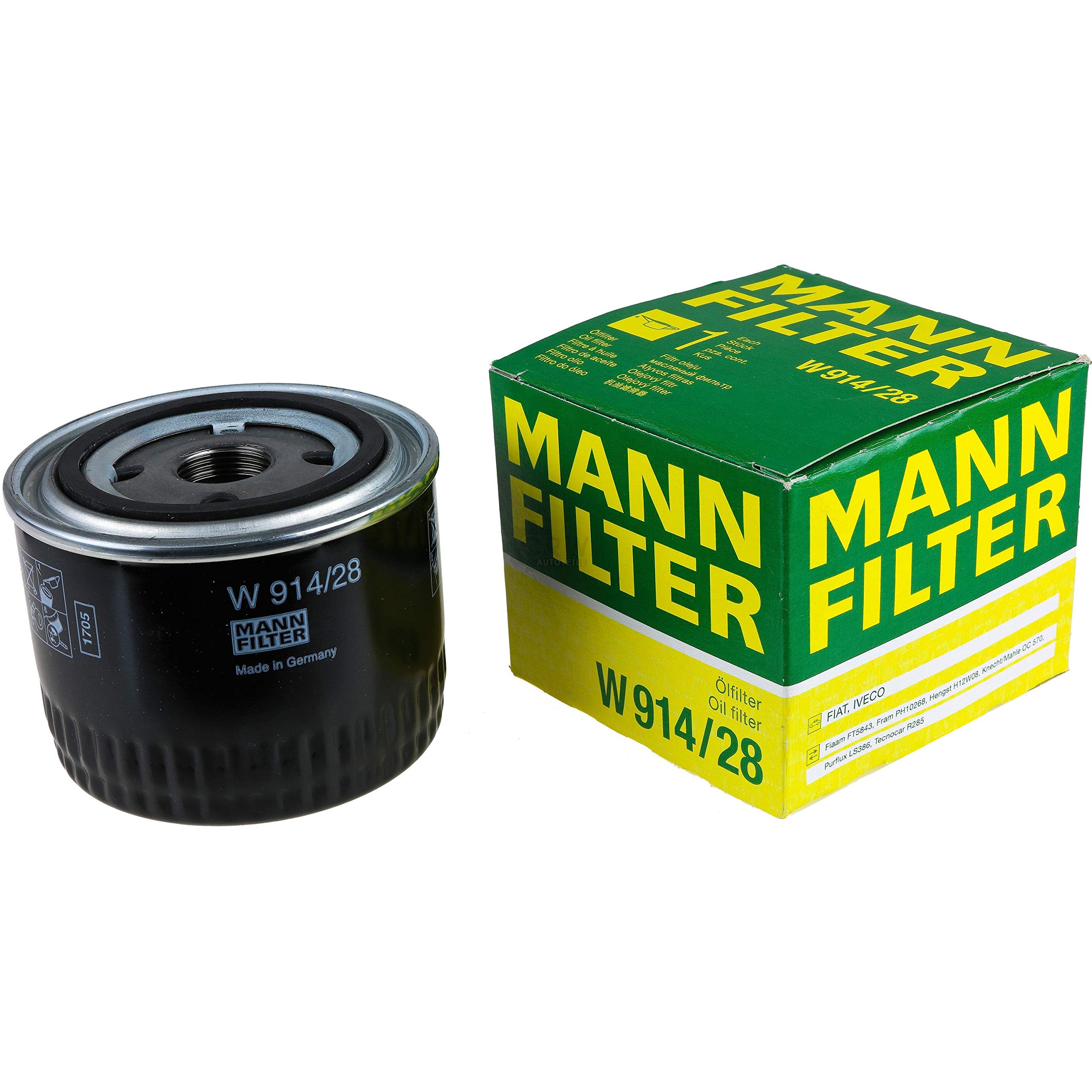 Aceite de motor 7 L MANNOL Elite 5W-40 + MANN-FILTER Fiat Ducato Bus 250 120 Multijet