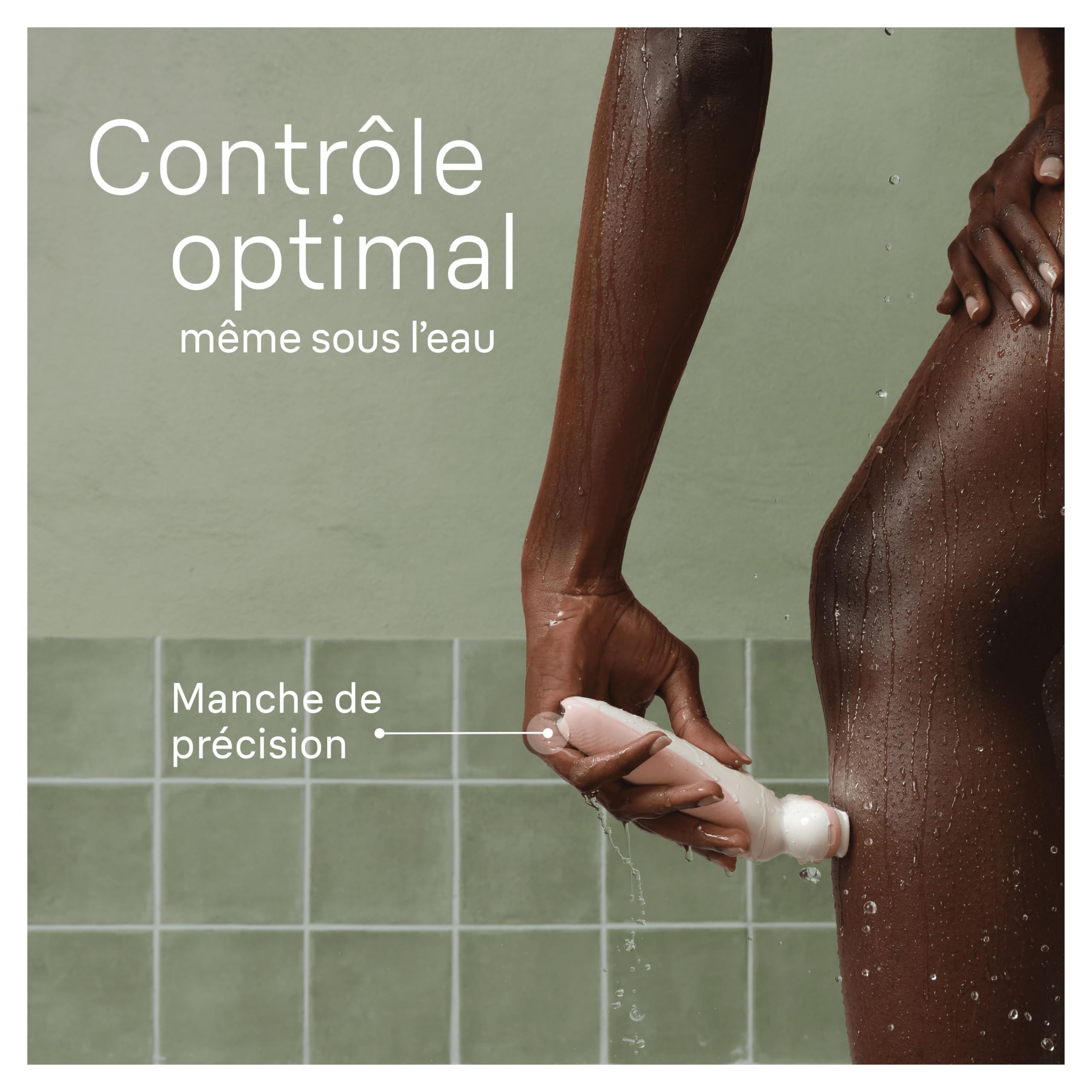 Braun Epilateur Electrique Pour Femmes Silk-épil 9 9-030 Avec Tête Pivotante Pour Epilation Facile, Tête De Rasoir, Sabot Tondeuse Et Rouleaux De Massage, Peau Douce Longue Durée, Blanc/Rose