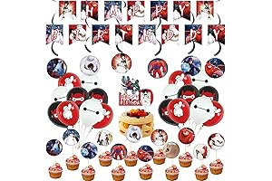 Charming Big Hero 6 Birthday Party Decorations