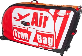 TranZbag Air - Bolsa de Transporte para Bicicleta, Color Rojo, tamaño Talla única