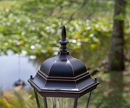 Miniatura 7 de Kenroy Home 93432ORB Villa - Lámpara impermeable para exteriores acabado de bronce aceitado