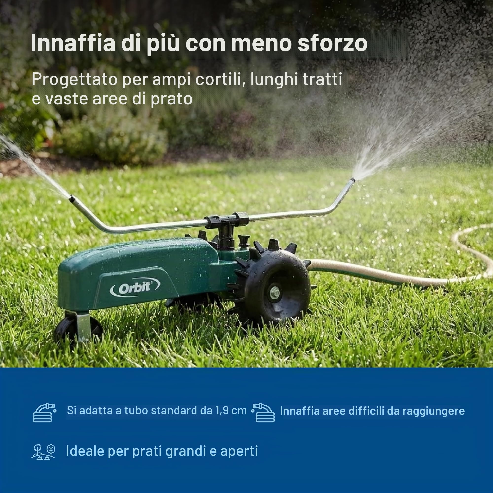 Orbit Traveling Sprinkler 58322