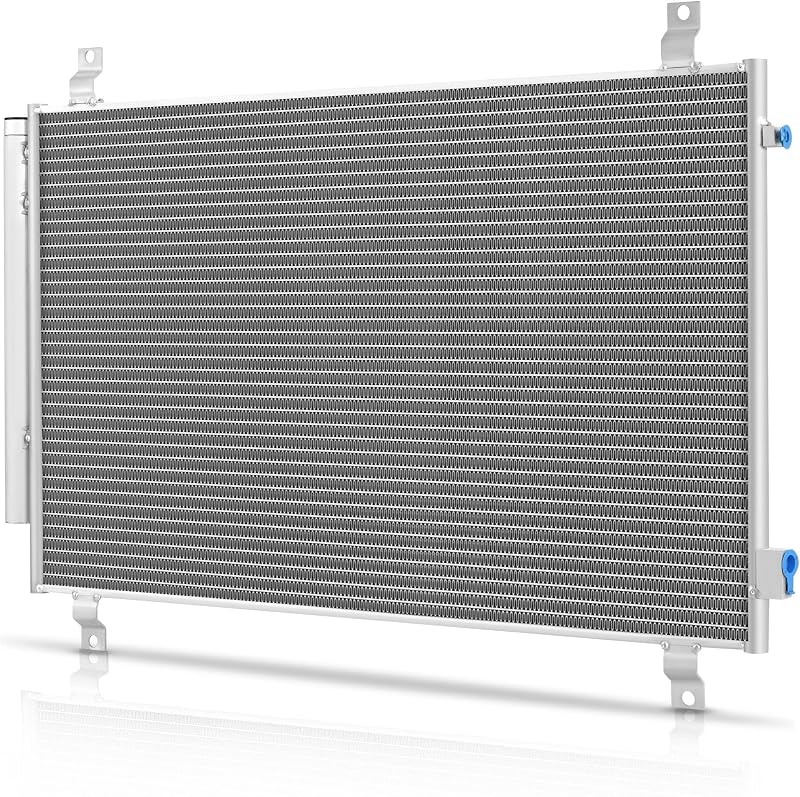 Condensador de ar-condicionado DWVO para Honda Passport, Pilot, Ridgeline e Acura MDX – 1 unidade