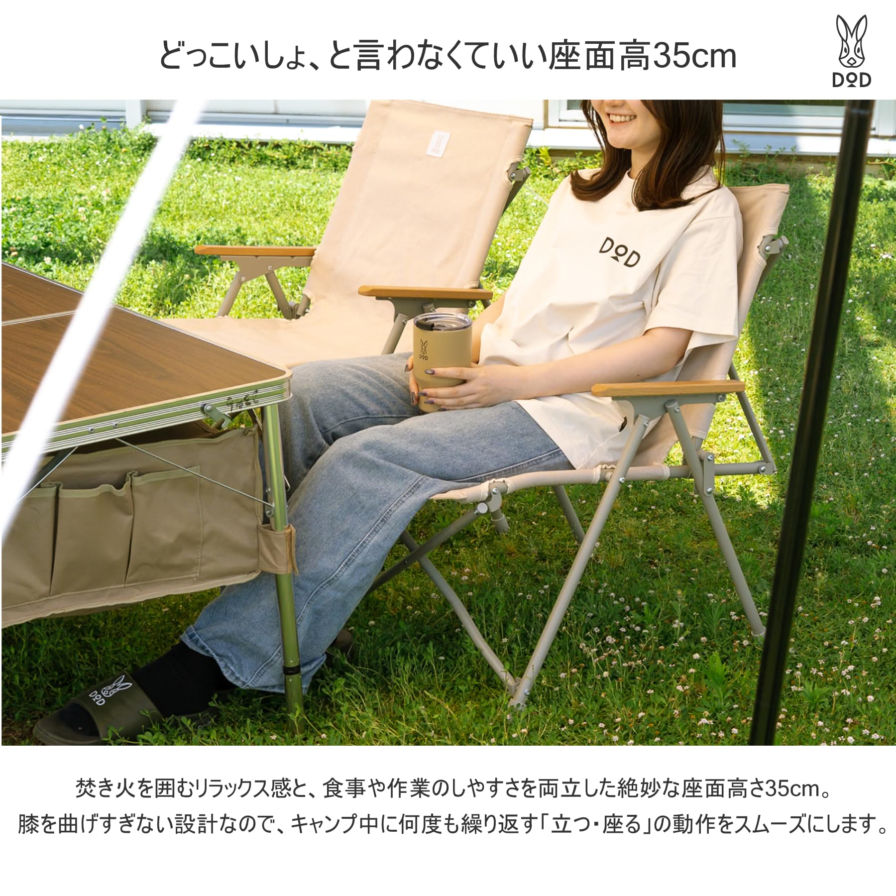 Amazon.co.jp: DOD（ディーオーディー）: チェア