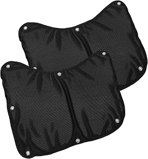Ciieeo 2pcs Side Window Sunshades for Car Mesh Veil Material Car Window Shades Block Uv Rays and Sunlight