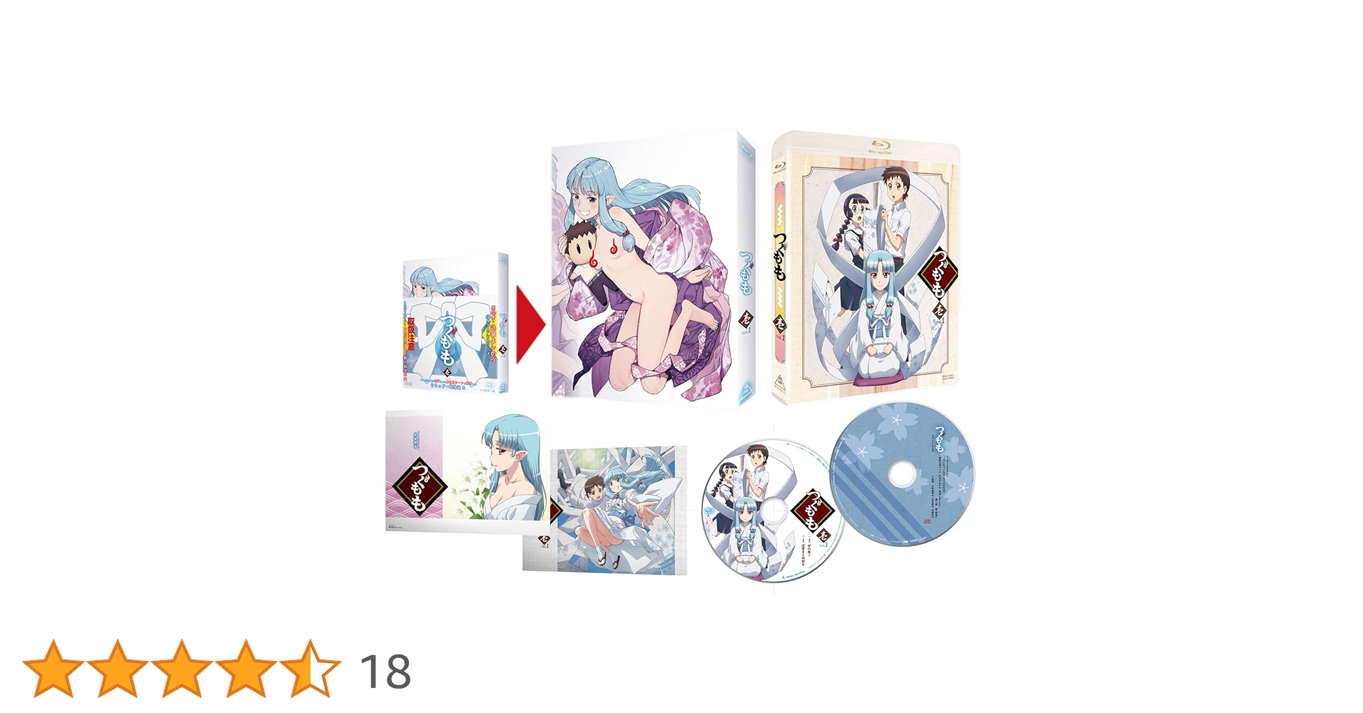 新品ケース交換済み　つぐもも、継・つぐもも　DVD全10巻 セット Amazon.co.jp: 継つぐもも VOL.1 [DVD] : 三瓶由布子, 大空直美