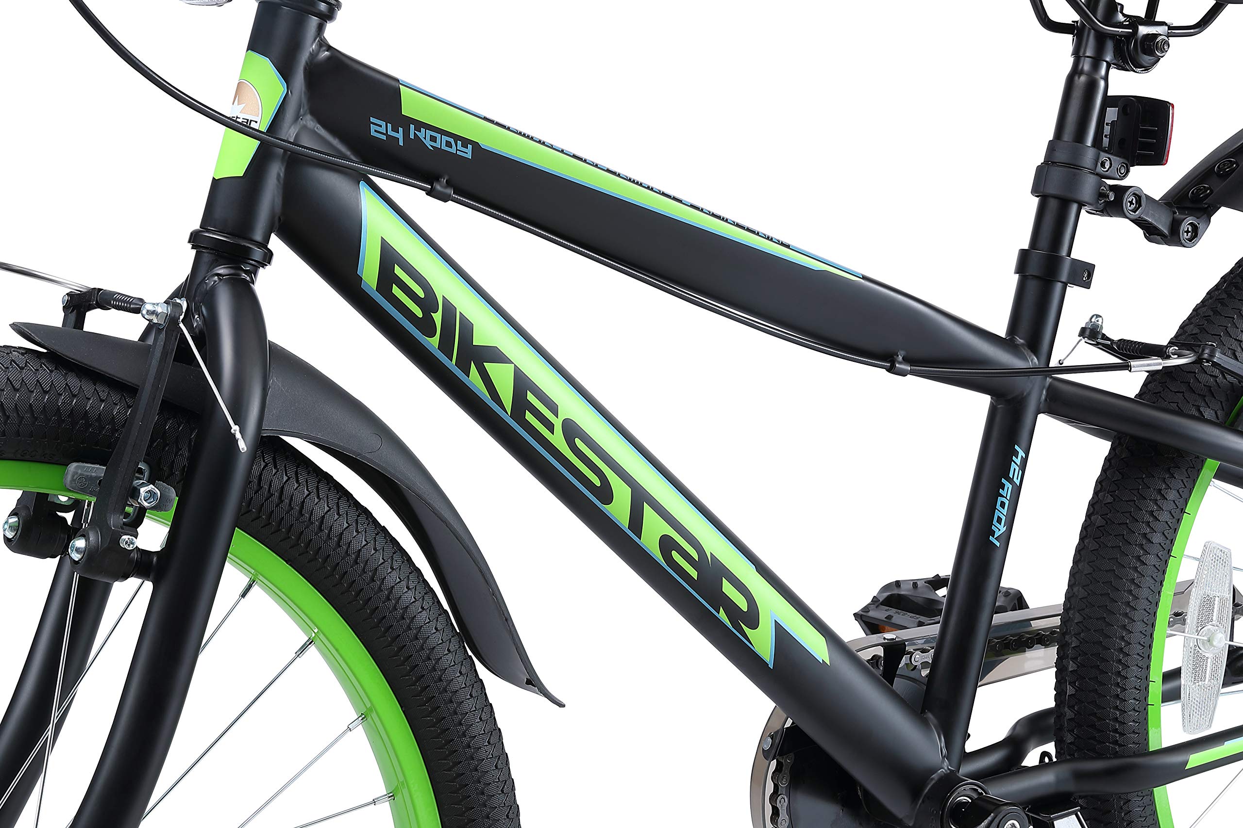 BIKESTAR Bicicleta Infantil 24 Pulgadas Montaña para Niños y Niñas a Partir de 10 Años
