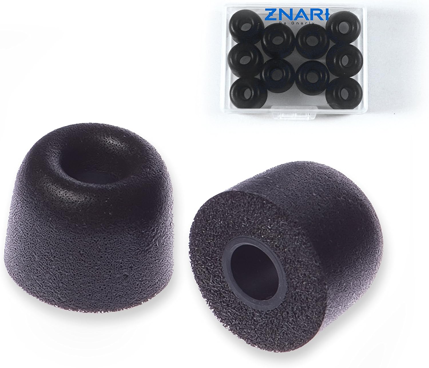 ZNARI Earbud Foam Tips - T500 - 5 Pairs - Small