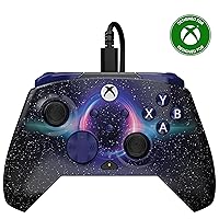 Vista 12 de Turtle Beach Rematch Advanced Wired Gaming Controller Licensed for Xbox Series X S, Xbox One, Windows PC - Colorful, Remappable Buttons, Hair