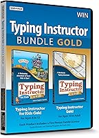 Typing Instructor Bundle Gold: Fun Touch Typing Software for Kids & Adults - Typer Island & World Adventures CD/PC