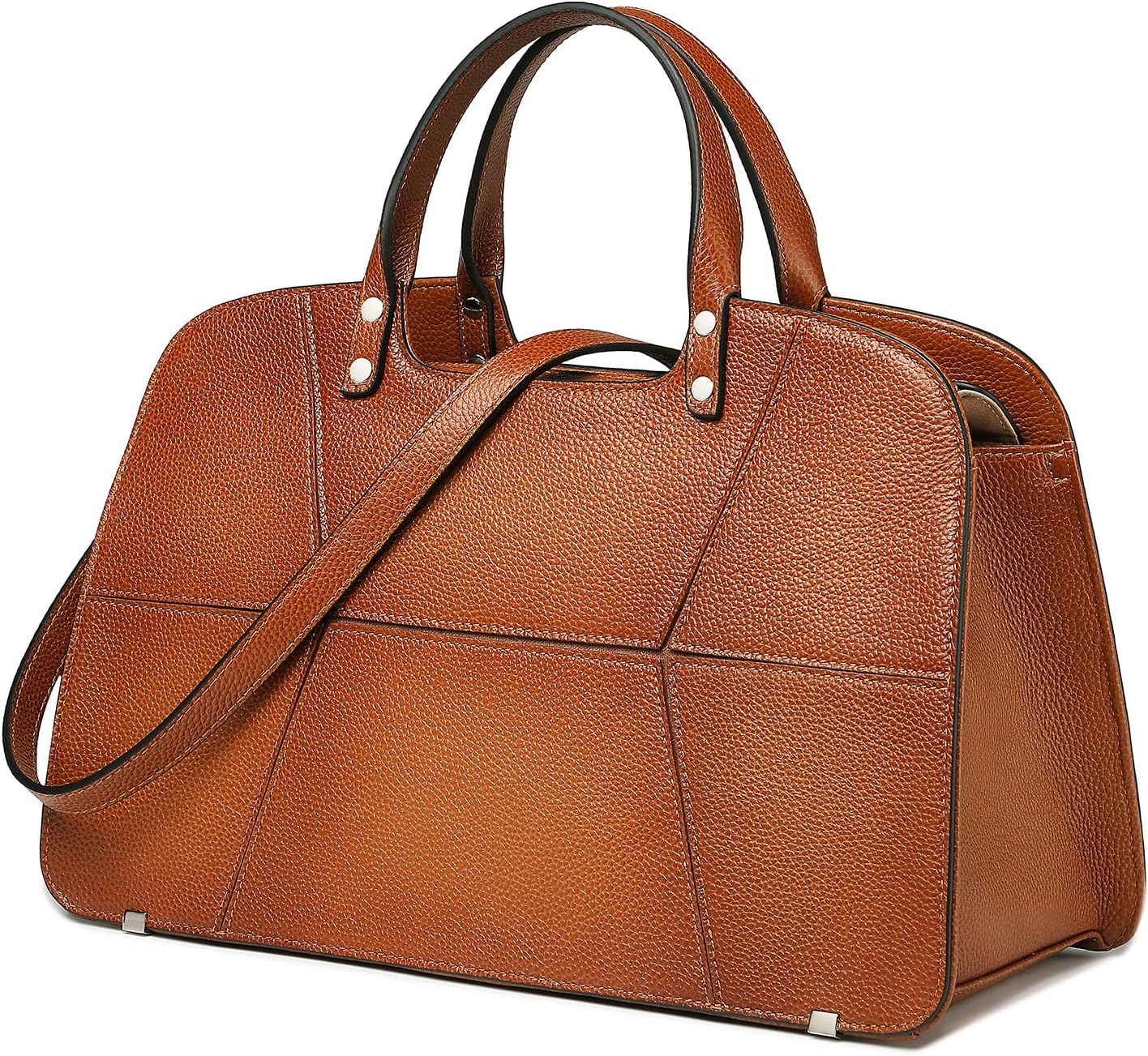 COOLCY Genuine Leather Satchel Purse for Women Handbags Crossbody Shoulder bags Designer Top Handle Tote Bag COOLCY Genuine Leather Satchel Purse for Women Handbags Crossbody Shoulder bags Designer Top Handle Tote Bag