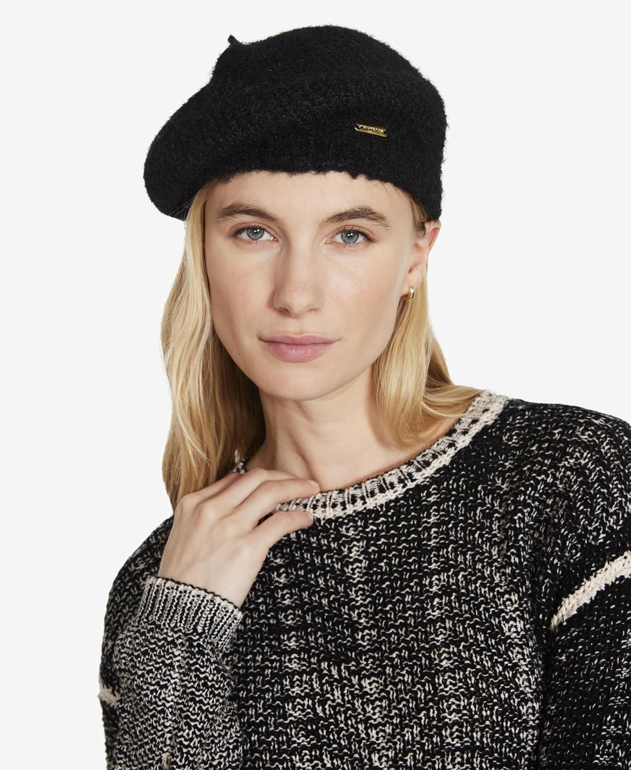 Steve Madden RAMI Beret, Black