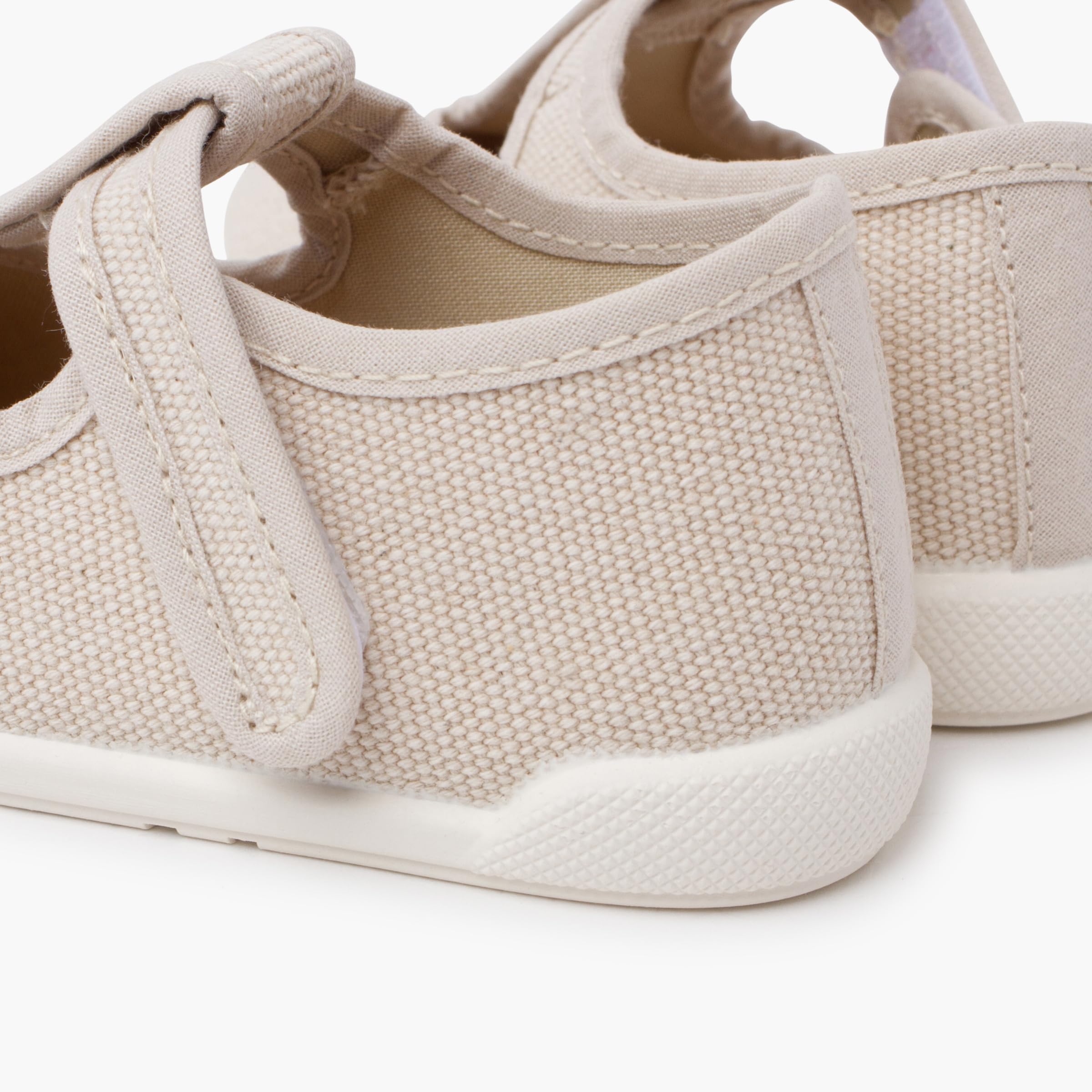 Pisamonas Pepitos Barefoot Lona Canvas Tira Adherente