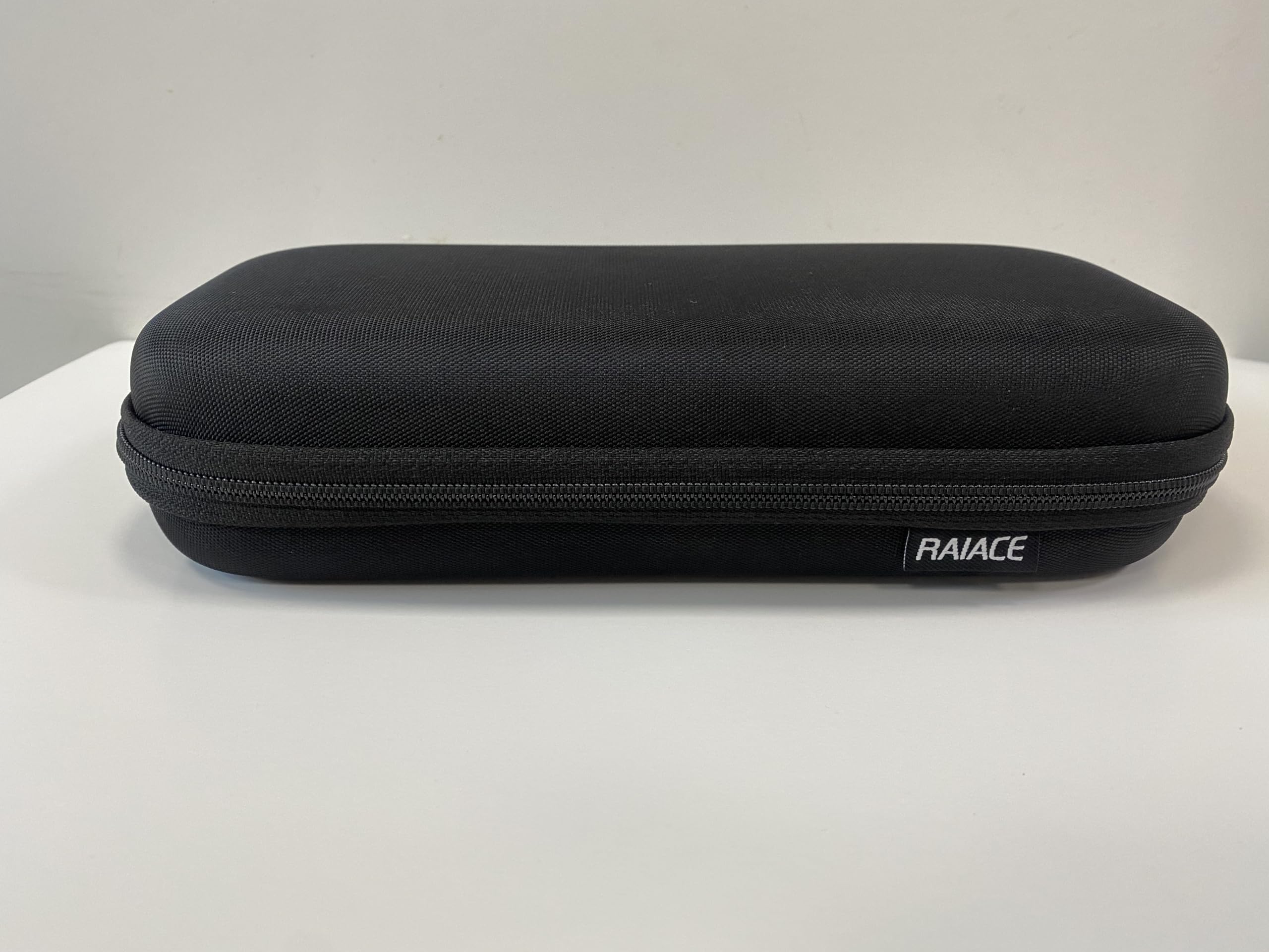RAIACE Maletín de almacenamiento rígido compatible con el mini compresor de aire eléctrico para hogar y jardín de Bosch, bolsa de transporte protectora para viajes. - Negro