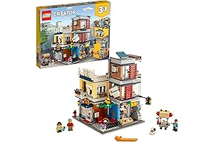 LEGO Creator 3 in 1 Townhouse Toy Store with Bank and Tram