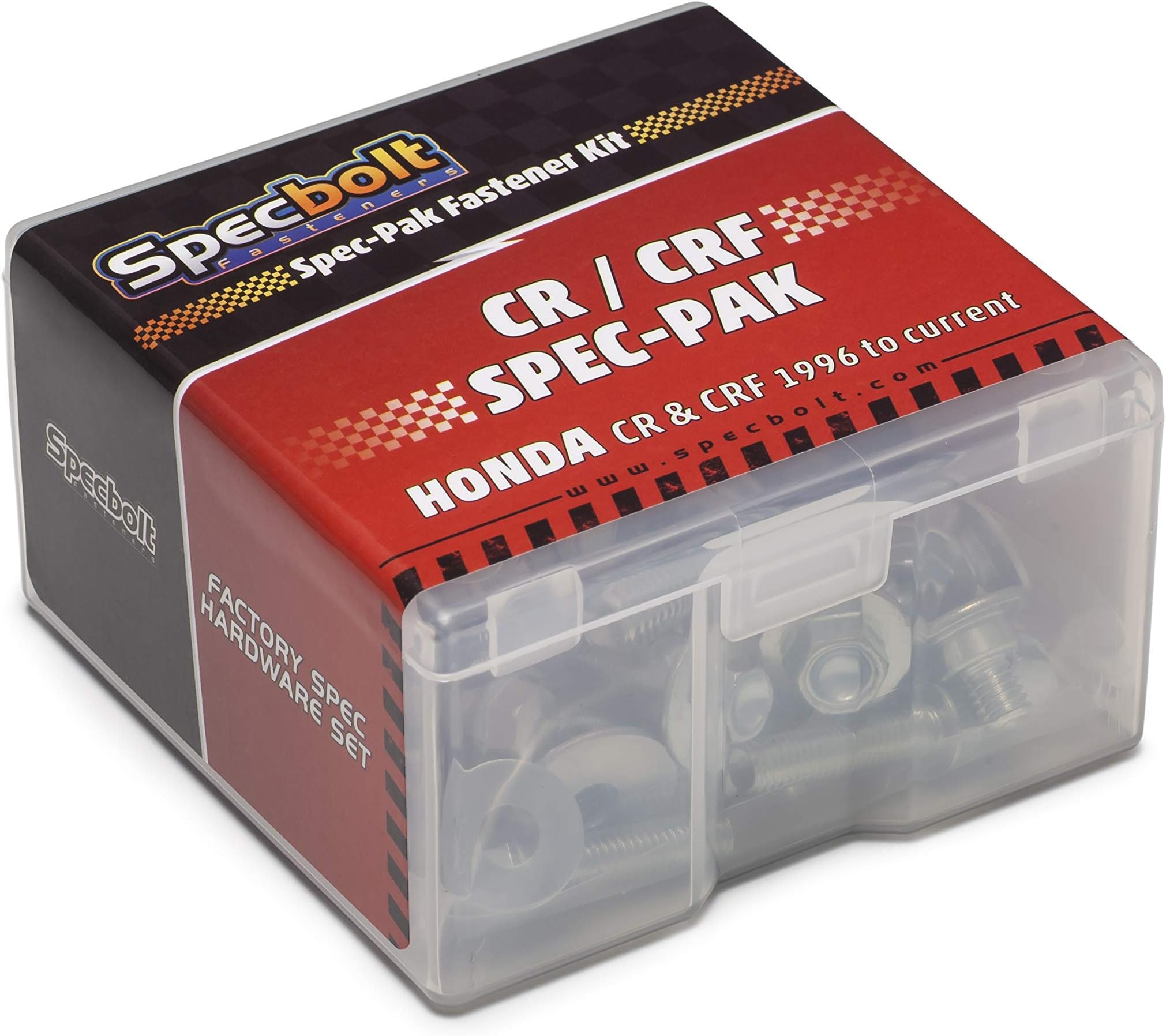 Brand Spec-Pak fits CR CRF Fastener Kit CR125 CR250 CR500 CRF150 CRF250 CFR450 1996 to Current. XR XL CRF-F