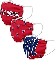 Vista 44 de FOCO - Cubrebocas universitario de la NCAA para adultos (unisex, 3 unidades)