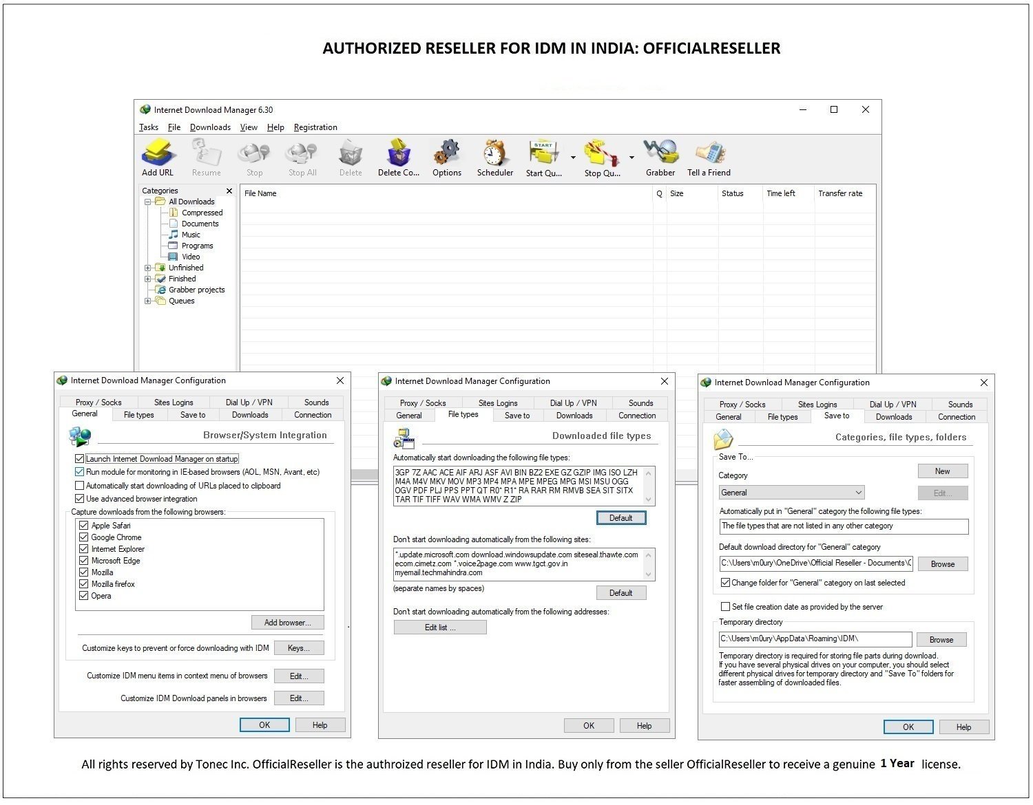 Internet Download Manager 1 Year License 1 Pc User Instant Digital Delivery Amazon In Software
