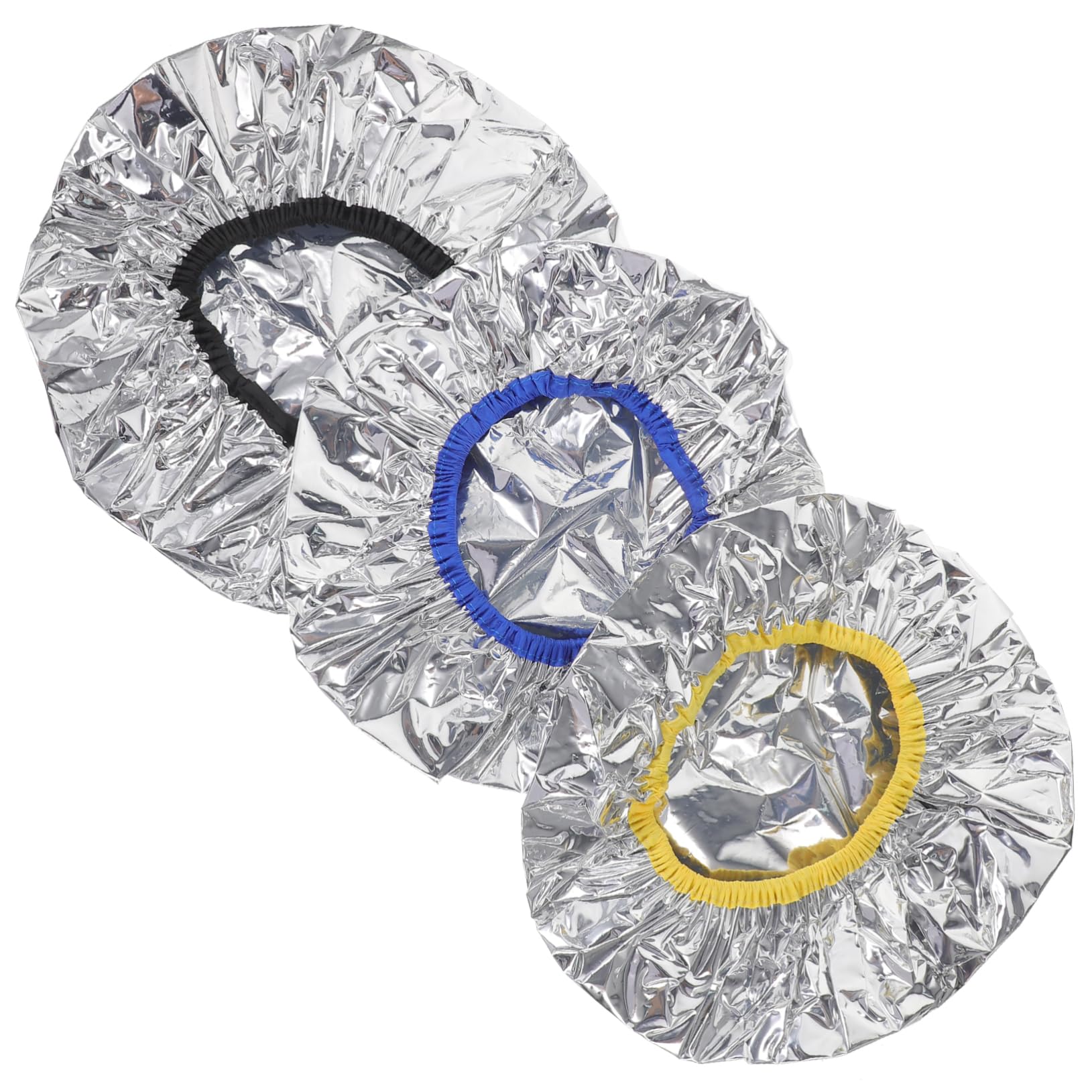 Beatifufu Tin Foil Hair Mask Thermal Salon Hair Caps for Home or Professional Use