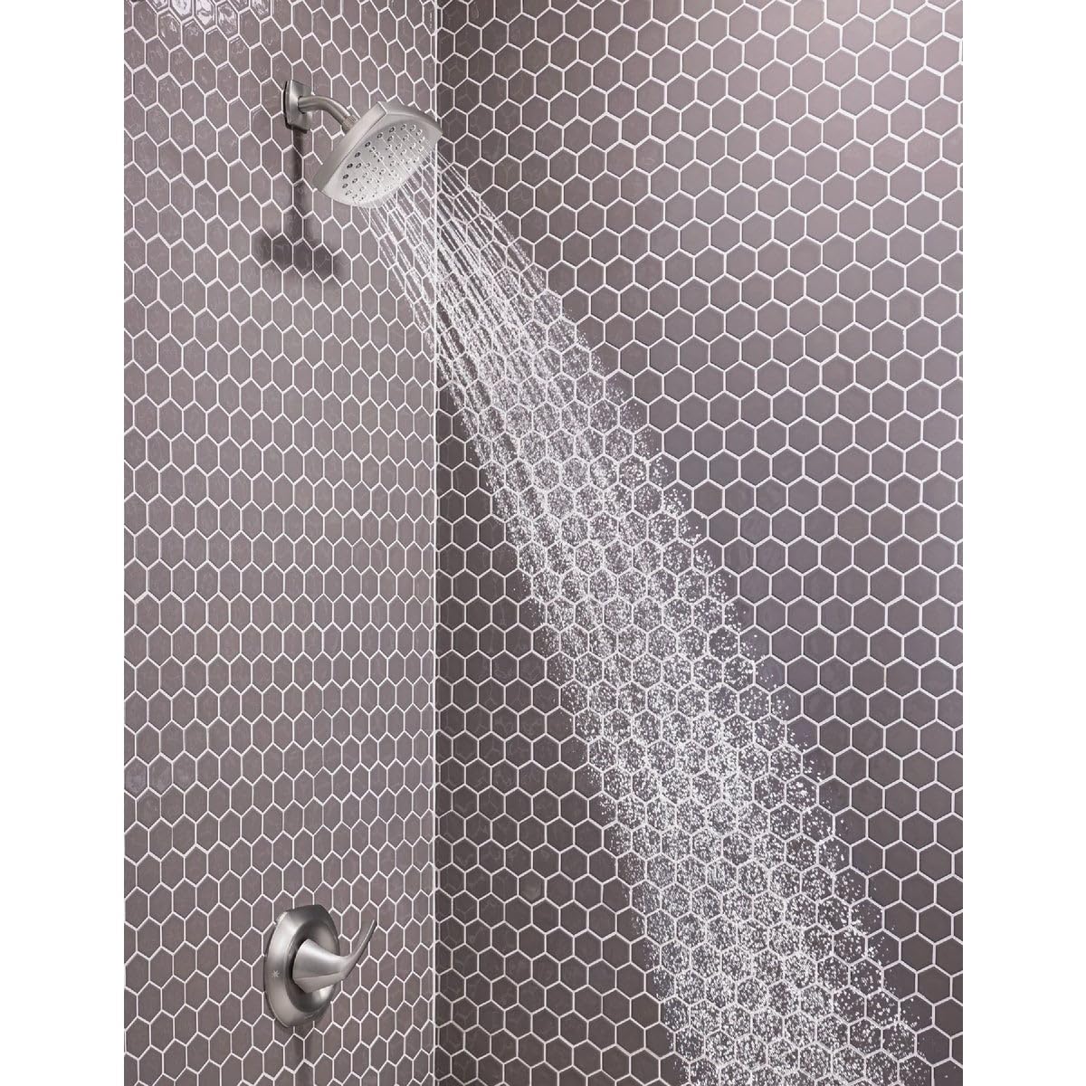 Miscelatore Bagno Moen Lindor - Finitura Nickel Spazzolato, 1 Maniglia, Con Scarico, WaterSense, ADA Compatibile - copertina