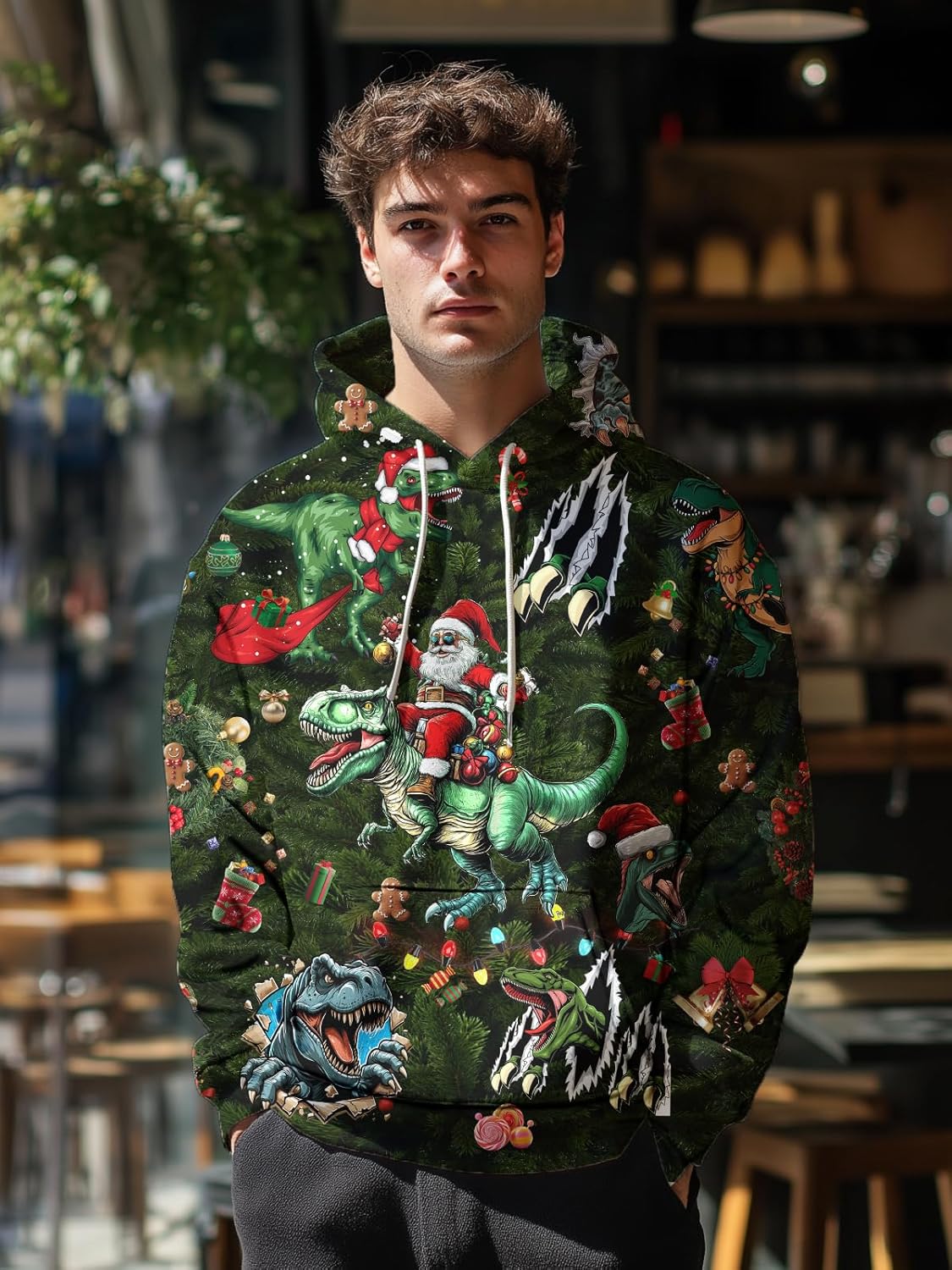 Unisex Graphic Hoodies for Men Women Funny 3D Novelty Pullover Sweatshirt Teen Boy Girls Hoodie With Pocket - Image 2