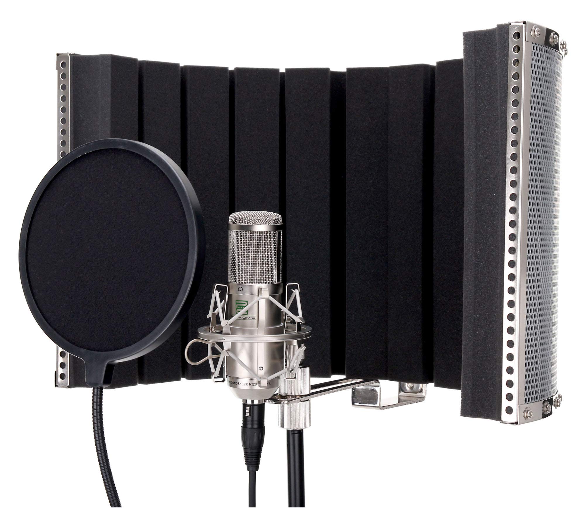 Pronomic CM-100S microfono a diaframma largo supporto antipop schermo cavo