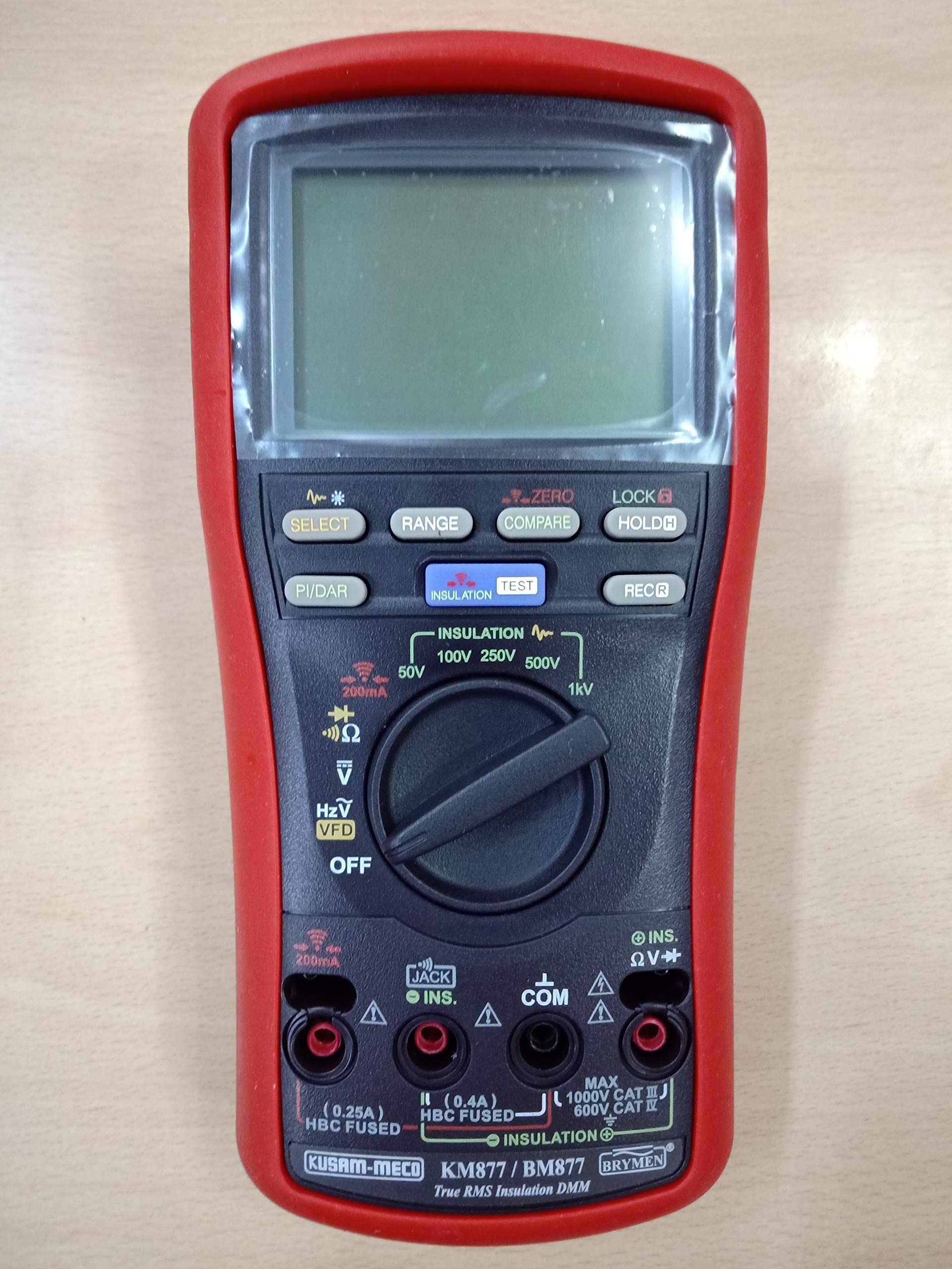 Kusam Meco - KM-877 DIGITAL INSULATION MULTIMETER TRUE RMS