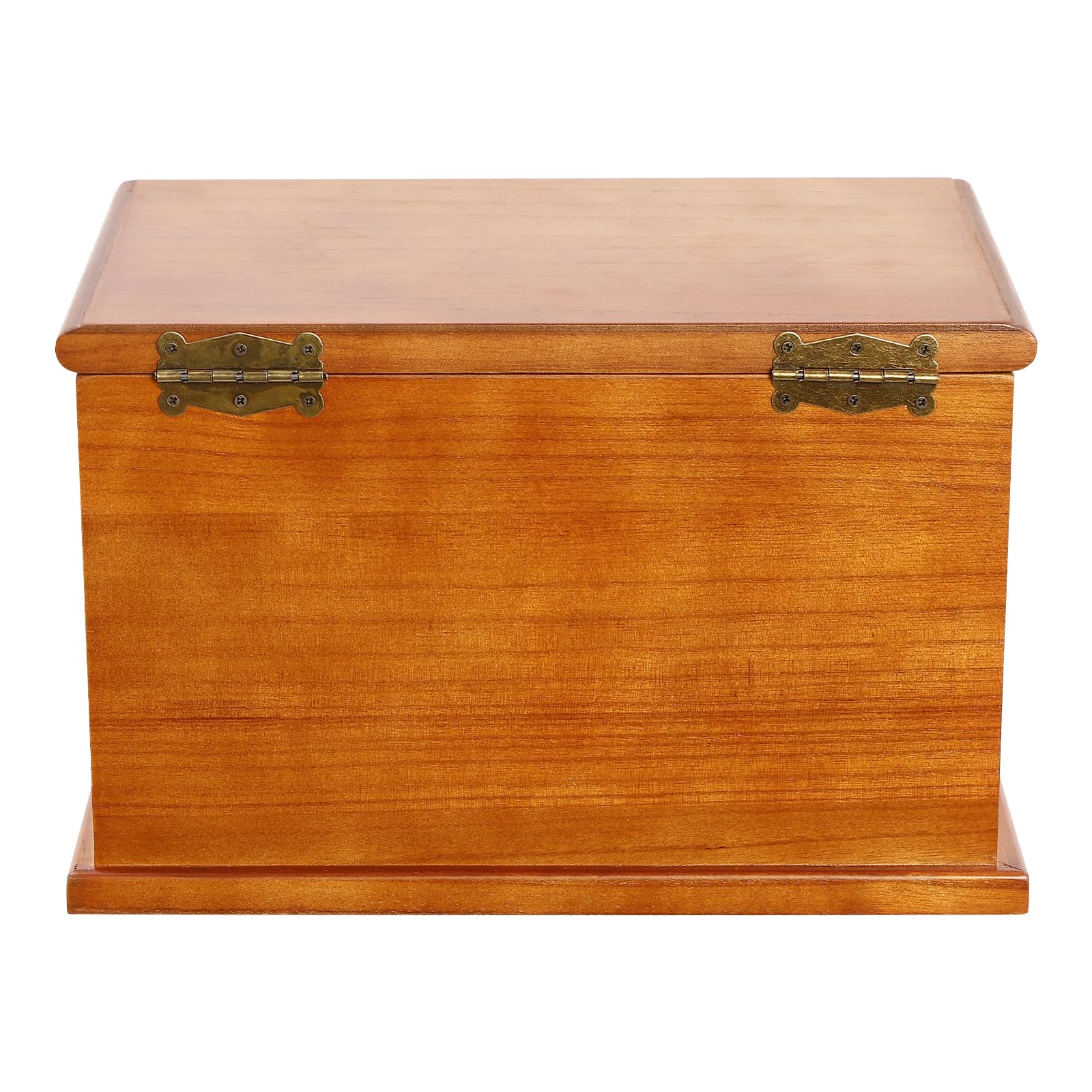 Schmuckkasten Holz Groß Schmuckkästchen 4 Etagen Schmuckschatulle mit Spiegel Vintage Braun Schmuckbox Geschenk für Mutter Freundin Damen