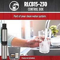 Vista 4 de Red Lion RLCB15-230 1.5-HP 230-Volt VMC Control Box for Submersible Well Pump, Grey, 640222